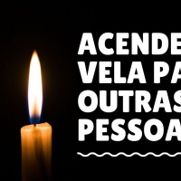acender velas para outras pessoas?