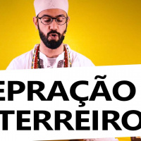 Preparação do terreiro