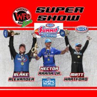Blake Alexander, Matt Hartford, and Hector Arana Jr. - Summit NHRA Nationals Super Show 6/29/2023