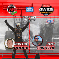 Austin Prock - Top Fuel Winner - Circle K 4-Wide NHRA National