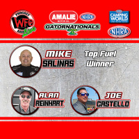 Mike Salinas joins WFO Radio after winning the 2023 Amalie Oil NHRA Gatornationals 3/21/2023