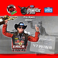 Erica Enders goes WFO! NHRA Fall Nationals Pro Stock winner joins Joe Castello