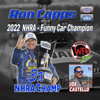 Ron Capps - 2022 NHRA Camping World Series Funny Car World Champion