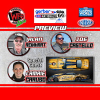 Camrie Caruso previews the Gerber Collision  Glass NHRA Route 66 Nationals presented by Peak