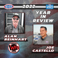 Alan Reinhart and Joe Castello talk NHRA Drag Racing 11/21/2022