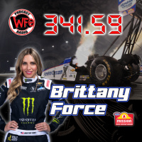 Brittany Force 341.59 MPH! The WFO Radio interview!