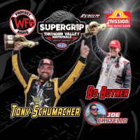 Tony Schumacher and Bo Butner go WFO after the Super Grip NHRA Thunder Valley Nationals
