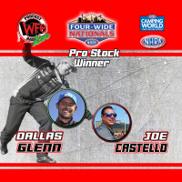 Dallas Glenn - Pro Stock Winner - Las Vegas Four-Wide NHRA Nationals 4/20/2023