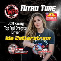 Ida Zetterstrom joins Joe Castello and NHRAs Alan Reinhart on WFO Radio