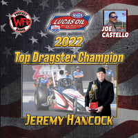 Jeremy Hancock - 2022 NHRA Top Dragster World Champion