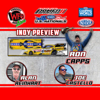 Ron Capps joins Joe Castello and Alan Reinhart for NHRA U.S. Nationals preview