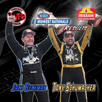 Tony Schumacher and Jack Beckman join WFO Radio after winning the NHRA Midwest Nationals