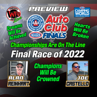 2022 NHRA Auto Club Finals preview with Alan Reinhart and Joe Castello 11/8/2022