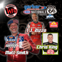 T.J. Zizzo, Matt Smith, and Chris King get ready for NHRA Chicago on WFO Radio