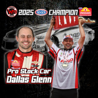 Dallas Glenn - 2025 NHRA Pro Stock World Champion