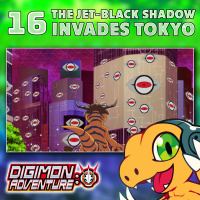 Digimon Adventure 2020 Episode 16 “The Jet-Black Shadow Invades Tokyo”