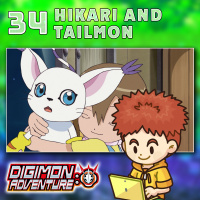 Digimon Adventure 2020 Episode 34 “Hikari and Tailmon”