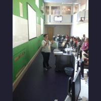 Impromptu visits to peoples offices...with Ange (Week 5)