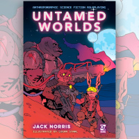 Episode 520: Untamed Worlds, Anthropomorphic Science Fiction Roleplaying, interview with author Jack Norris