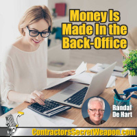 Money is Made in The Back-Office Randal De Hart 285
