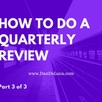 How To Do A Quarterly Review Part 3