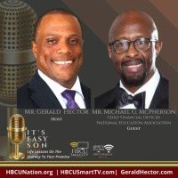 Gerald Hector talks with Mr. Michael G. McPherson in Its Easy Son