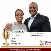Kezia Hector, Guest Host on Its Easy Son, and special guest, Gerald Hector
