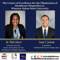 Dr. Melicia Whitt-Glover and Aaron T. Jackson