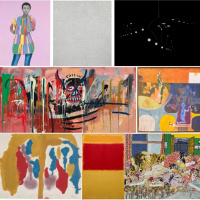 Phillips May Sale Preview: Basquiats Devil, Calders Snow Flurry, Kusamas Infinity Net