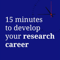 15 minutes to develop your research career: Career paths