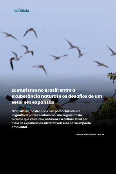 Diário do Acionista - Ecoturismo no Brasil: entre a exuberância natural e os desafios 