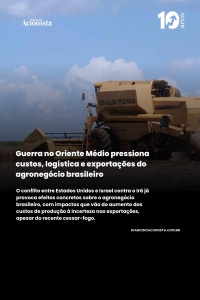 Diário do Acionista - Guerra no Oriente Médio pressiona custos