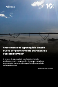 Diário do Acionista - Crescimento do agronegócio amplia busca