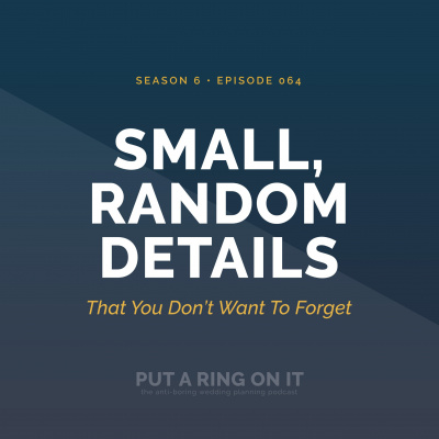 Put A Ring On It: The Wedding Planning Podcast