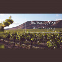 Increasing Your Water Supply