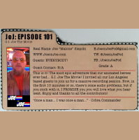 G.I. Joe Ep 101: G.I. Joe The Movie w/ Everyone