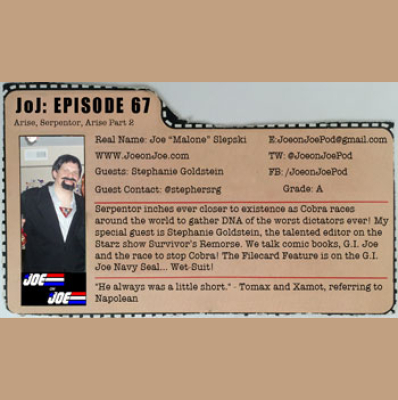 Joe On Joe - A G.i. Joe Podcast