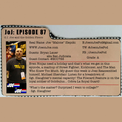 Joe On Joe - A G.i. Joe Podcast