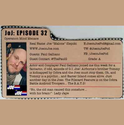 Joe On Joe - A G.i. Joe Podcast