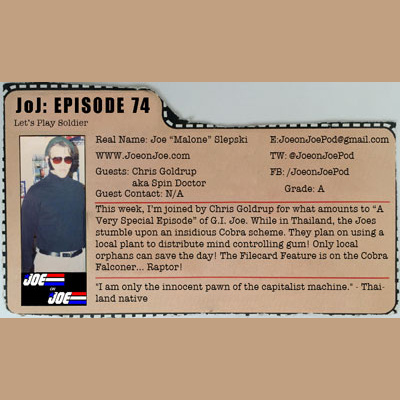 Joe On Joe - A G.i. Joe Podcast