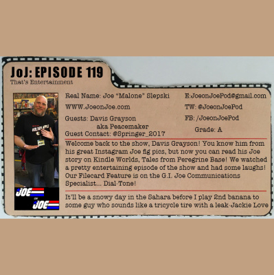 Joe On Joe - A G.i. Joe Podcast