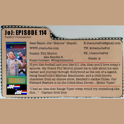 Joe On Joe - A G.i. Joe Podcast