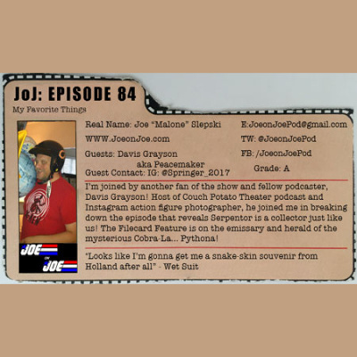 Joe On Joe - A G.i. Joe Podcast