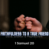 Faithfulnessto a true friend