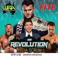 AEW Revolution Post Show Media Scrum w/ MJF Ricky Starks  Wardlow