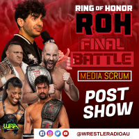 ROH FINAL BATTLE Post-Show Media Scrum w/ Claudio, Athena, Yuta, Samoa Joe  Tony Khan