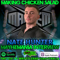 Nate Hunter talks to Geoff at Mayhemania