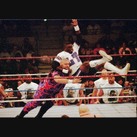 WrestleMania 11: Lawrence Taylor vs. Bam Bam Bigelow
