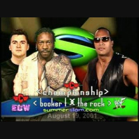 SummerSlam 2001: The Rock vs. Booker T