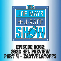 The Joe Mays  J-Raff Show: Episode 362 - 2022 NFL Preview, Part 4: East Divisions  Playoffs
